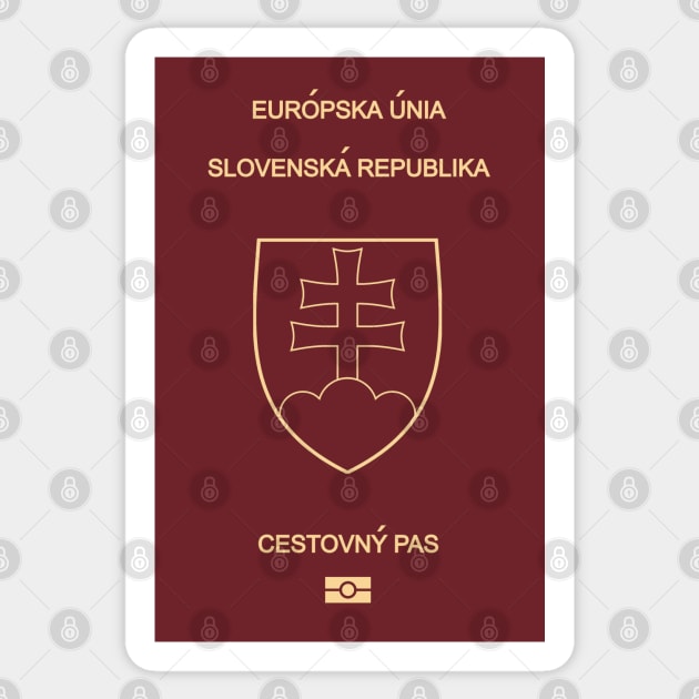 Slovakia passport Sticker by Travellers